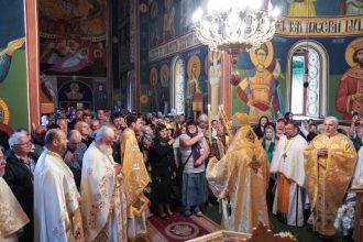 Manastirea Sfantul Ilie Paltinul a sarbatorit hramul sfantului sau ocrotitor