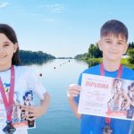 Maria Albu si Robert Balan din Pitesti medalati cu aur la concursul Budeasa SwimRun