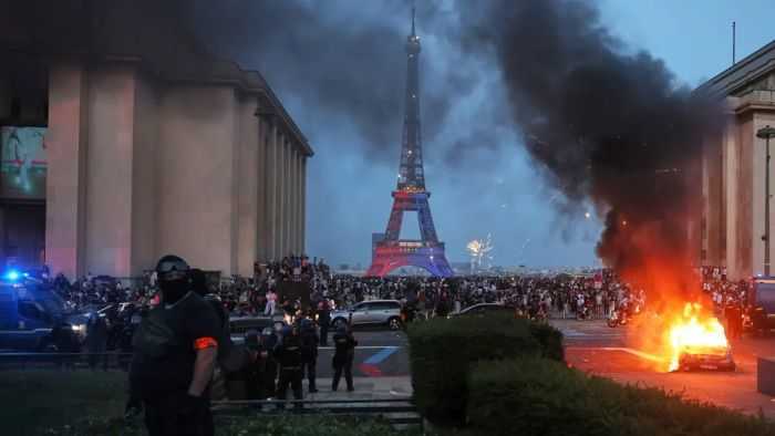 Masuri fara precedent la Paris inainte de Franta Maroc drone pe cer metrou inchis si mii de politisti desfsurati