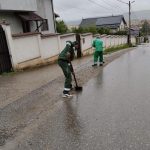 Mioveni Beton turnat pe drum dintr o cifa Soferul este cautat de politie