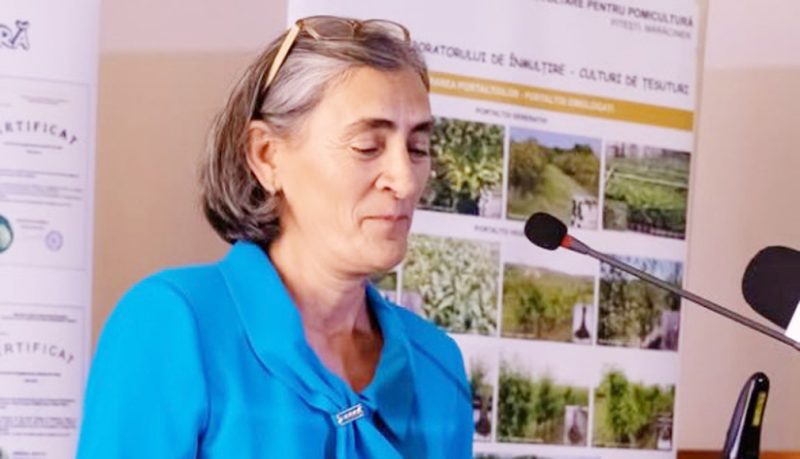 Noua directoare a Institutului de la Maracineni prima aparitie publica