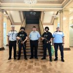 Obiecte de arta preluate de la Muzeul Judetean Arges cu mascati