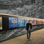 Pictorul din Pitesti Sorin Dumitrescu Mihaiesti a expus la Salina Ocnele Mari