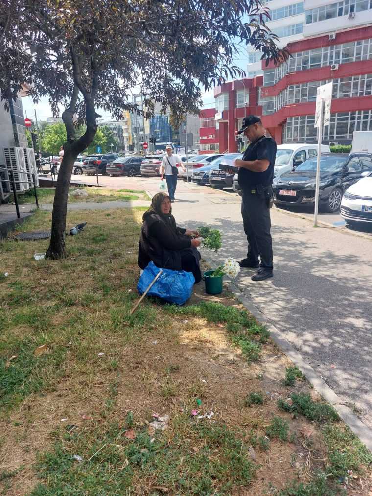 Piteshti Sase persoane sanctionate pentru cersetorie