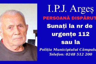 Politia il cauta pe un barbat de 88 de ani disparut din Leresti