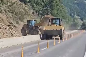 Restrictiile de circulatie pe DN 7 in Defileul Oltului vor fi mentinute pe intreaga durata a lunii august