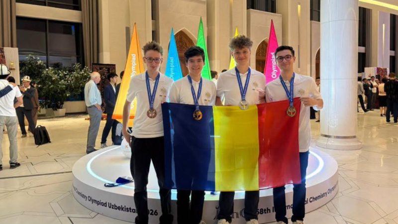 Romania patru medalii la Olimpiada Internationala de Chimie 2026 Un elev din Buzau a obtinut medalia de aur in Uzbekistan