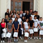 S a incheiat Tabara de vara Pitesti Kragujevac Primarul Gentea i a receput pe copiii din Serbia