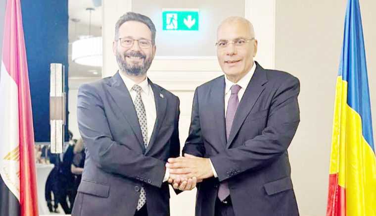 Senatorul Mihai Cotet impreuna cu Ambasadorul Egiptului Speram ca prin Arges Invest sa aducem investitii egiptene in judetul nostru