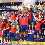 Trofeul mondial a ajuns la Madrid Campionii lumii au fost primitica niste monarhi
