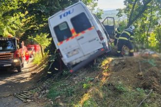 accident grav la campulung cu un microbuz de pasageri activare plan rosu de interventie