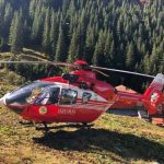 Accident grav in Ceahlau un turist din Cluj a fost preluat de elicopterul SMURD dupa ce a cazut de pe o stanca