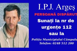 Barbat din Neamt cautat de politie in Arges