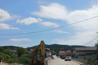 Curtea de Arges Circulatie permisa pe o banda pe strada Progresu de vineri pana luni
