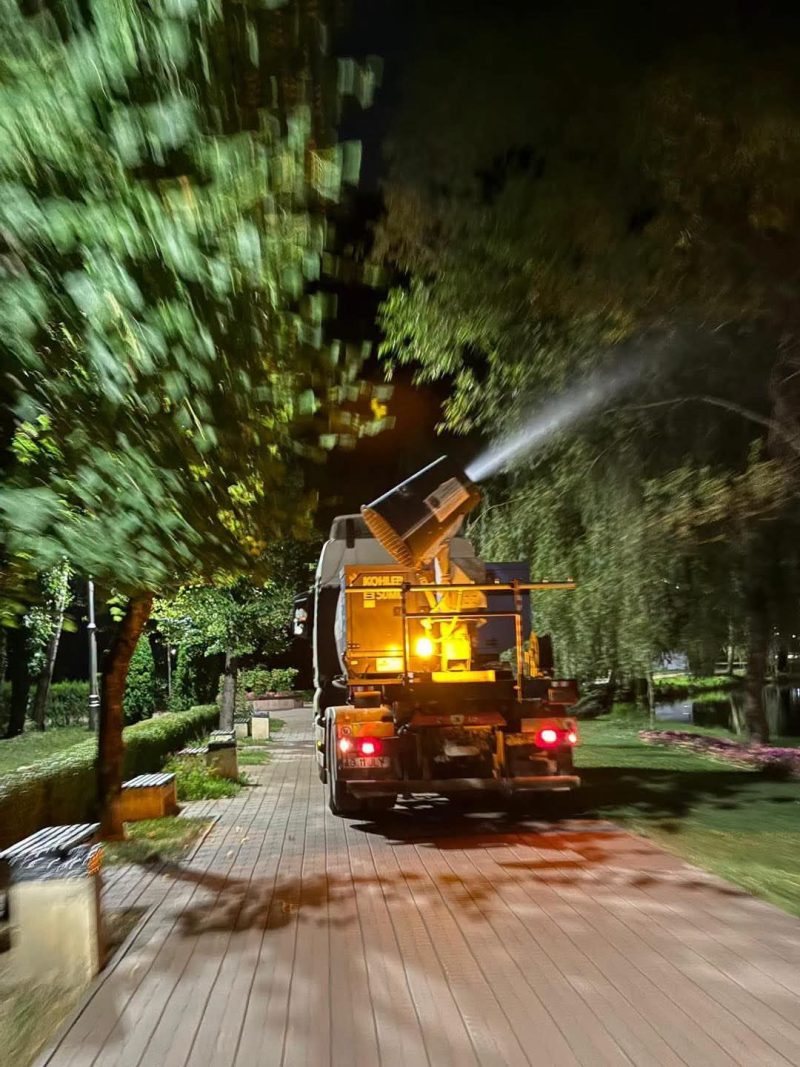 Dezinsectie in Pitesti in noaptea de 24 catre 25 august