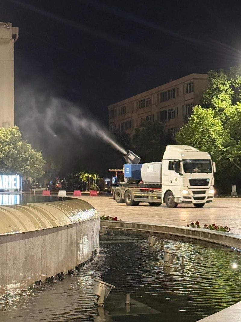 Dezinsectie la Pitesti in noaptea de joi spre vineri