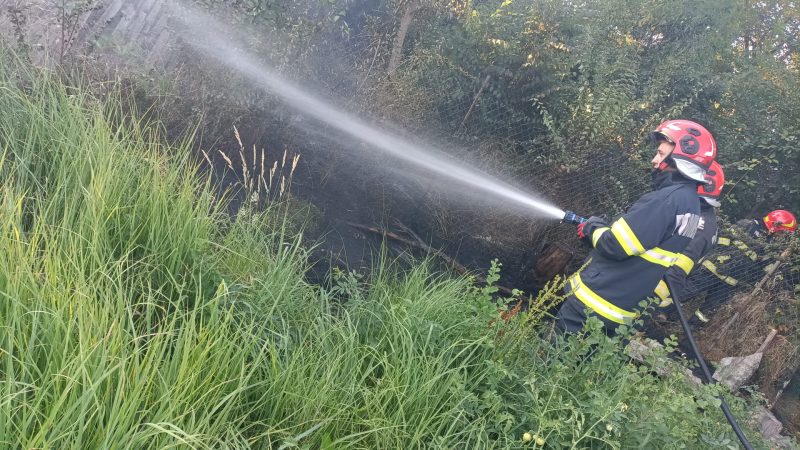 ISU Arges Pe caldura asta nu aprinde pericolul Arderea vegetatiei uscate este interzisa