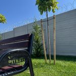 Imprejmuiderea de pe Calea Dragasani si strada Tudor Arghezi a fost finalizata