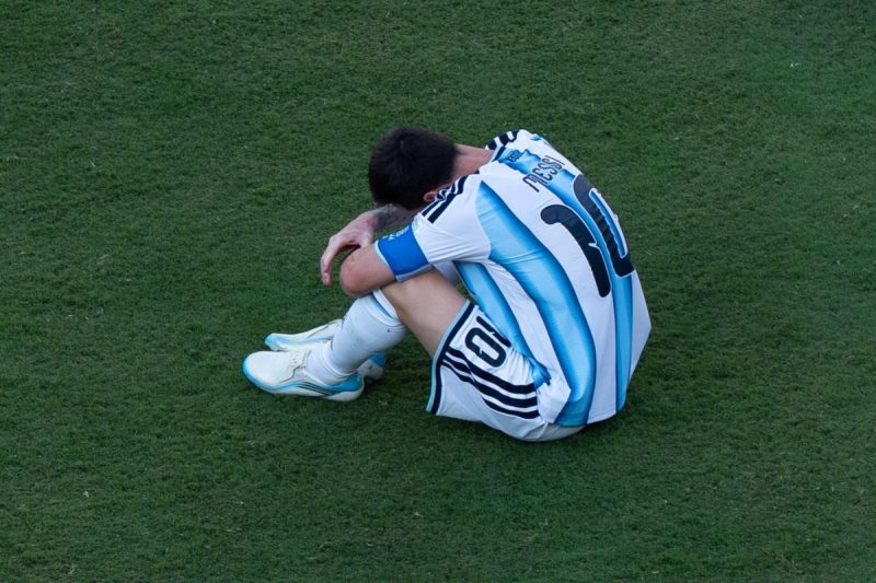 Messi gest plin de emotie dupa primul sau gol de la moartea tatalui sau