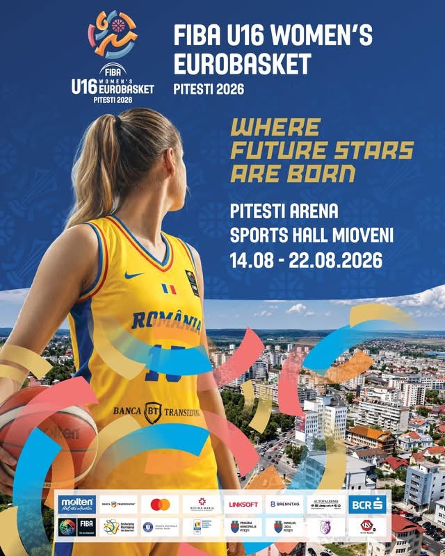 Noua zile de baschet european la Pitesti
