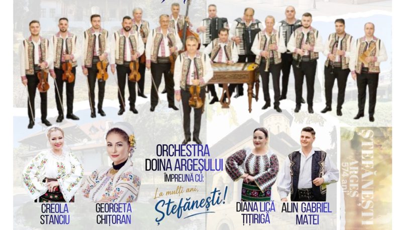 Orasul Stefneti va sarbatori pe 5 august la Centrul Cultural
