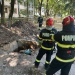 Pitesti Conducta de gaz rupte in timpul unor lucrari