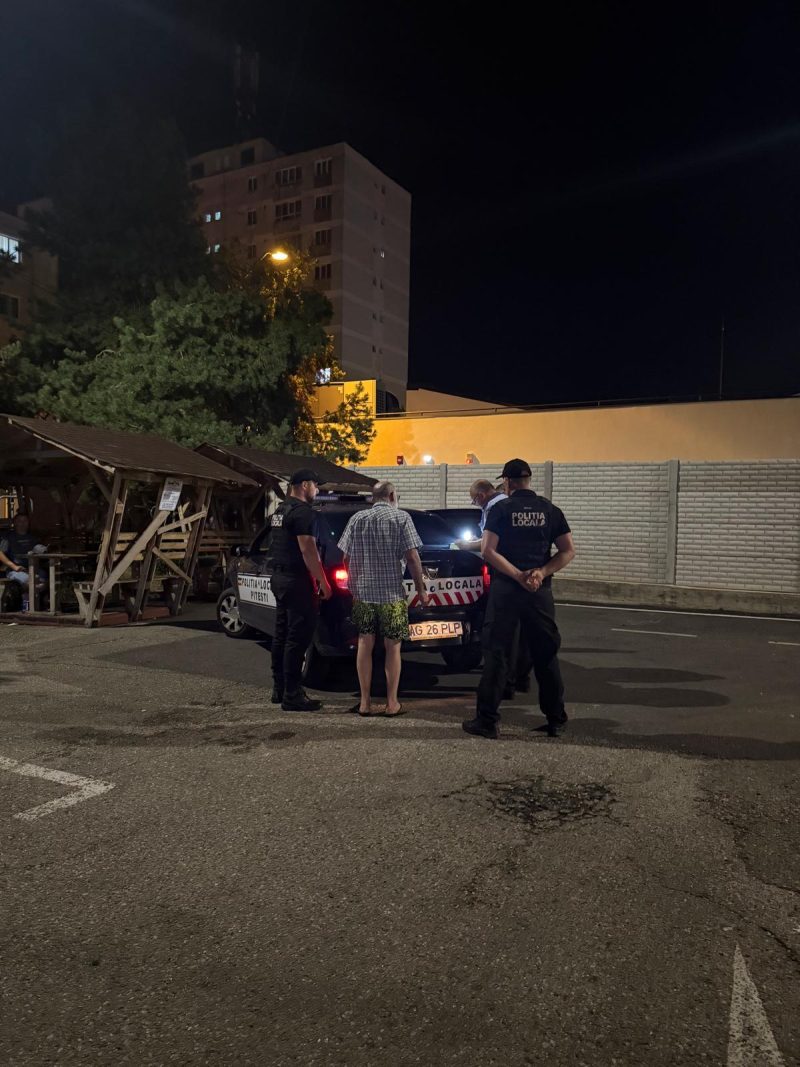 Politistii locali din Pitesti au aplicat 17 amenzi in decursul a doua nopti