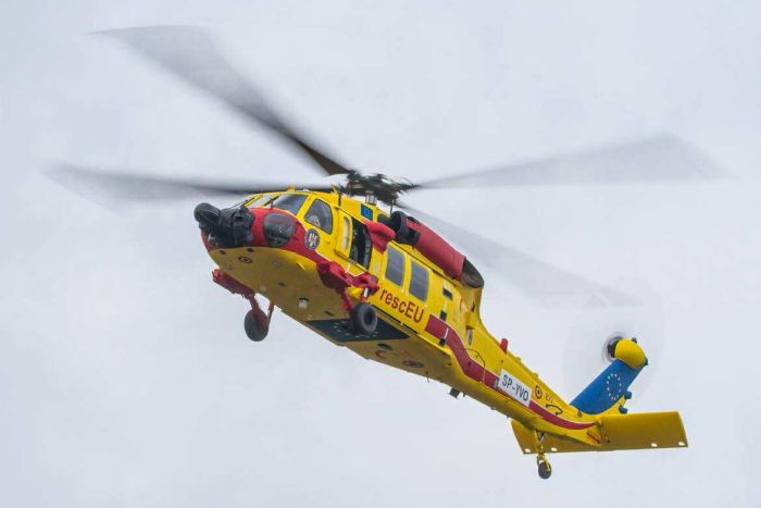 Romania participa la combaterea incendiilor din Serbia Black Hawk ul rescEU prima interventie internationala