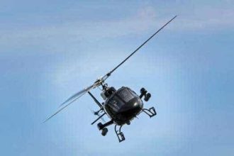 Scena uluitoare la Constanta un elicopter a aterizat intr un centru de echitatie fara autorizare Politia a initiato dosar penal