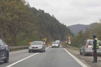 Schimbare semnificativa pe Valea Oltului trafic deviat pe DN7 in zona santierului de la Autostrada Pitesti Sibiu