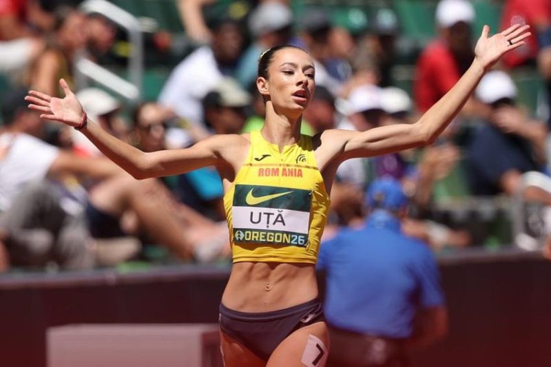 Stefania Uta campioana mondiala U20 la 400 m garduri Romanca a stabilit un nou record european