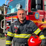 Un pompier din Arges a salvat o casa de la incendiu in timpul liber