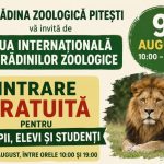 acces gratuit pentru copii elevi si studenti la gradina zoologica din pitesti
