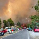 avertizare pentru turistii romani din grecia incendiu de mari proportii in peninsula kassandra
