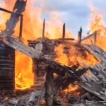 Incendiu puternic în Pitești, panică în rândul oamenilor